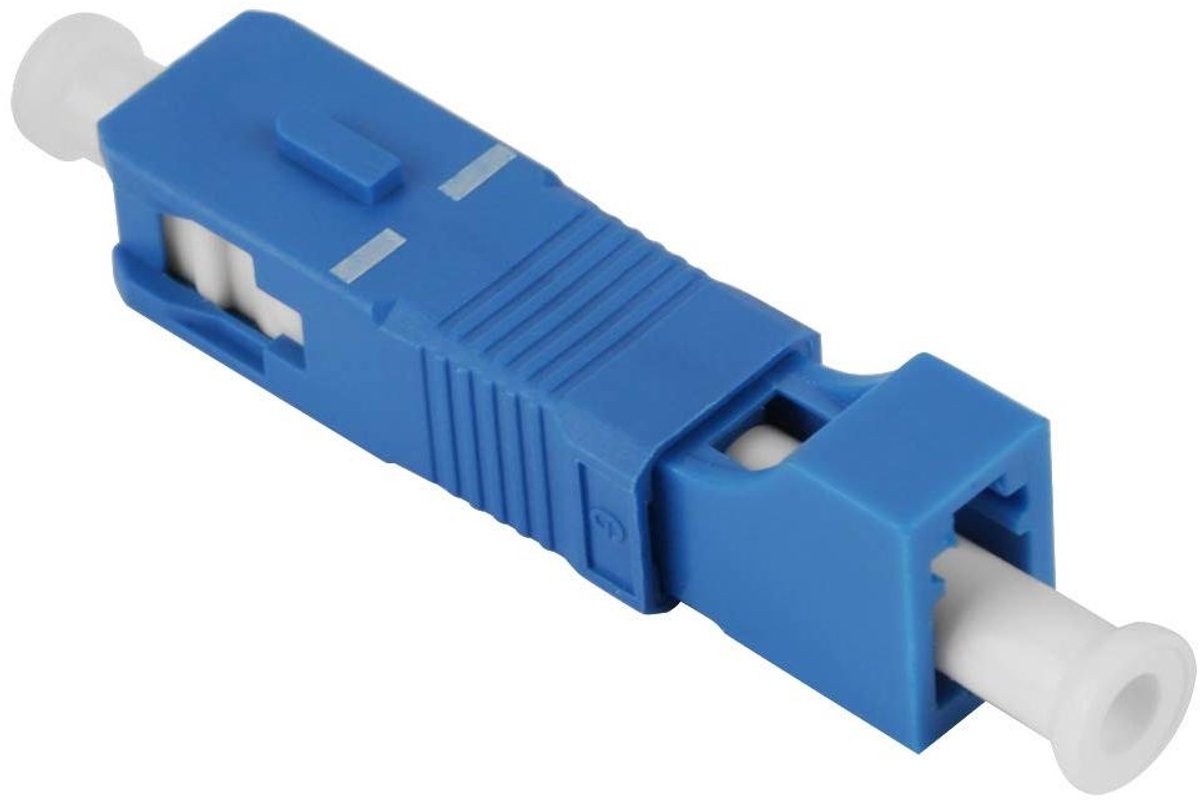 Glasvezel Adapter - Hybride Converter - Netwerk Verbinding - Laag Inbrengverlies - 47 cm - Wit