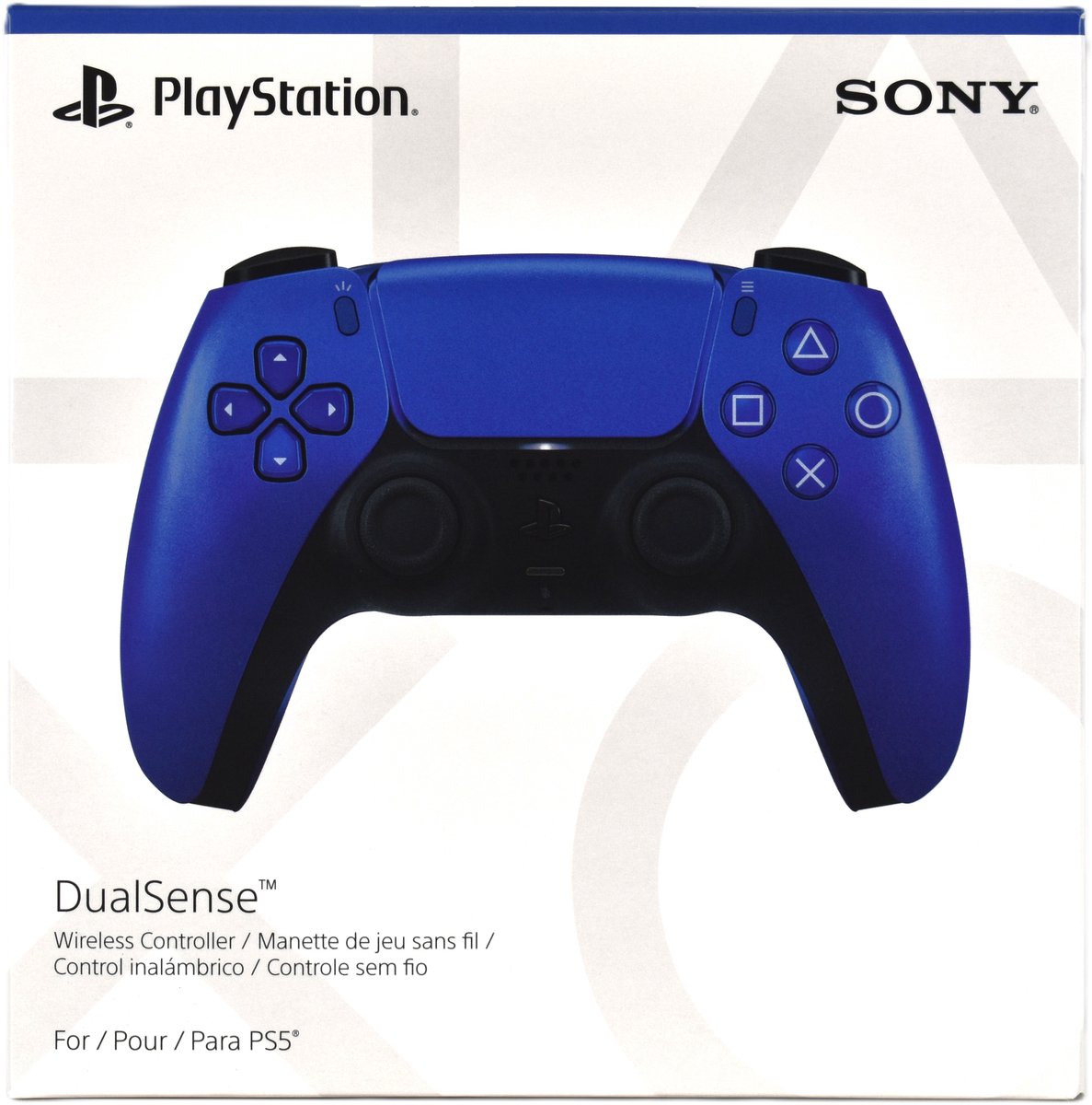 Sony Official PlayStation 5 - DualSense Wireless Controller - Cobalt Blue (PS5) thumbnail 5