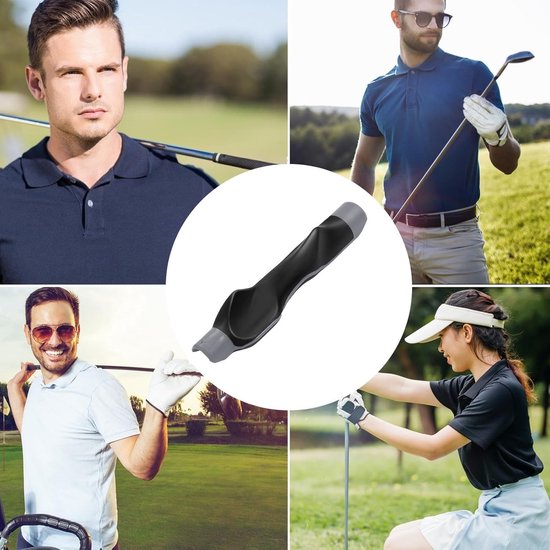 Golf Swing Trainer - Golf Grip Hulp - Golfswing Oefenen - Past op de meeste clubs - 15 cm - Donkergrijs van GOLF — afbeelding 3
