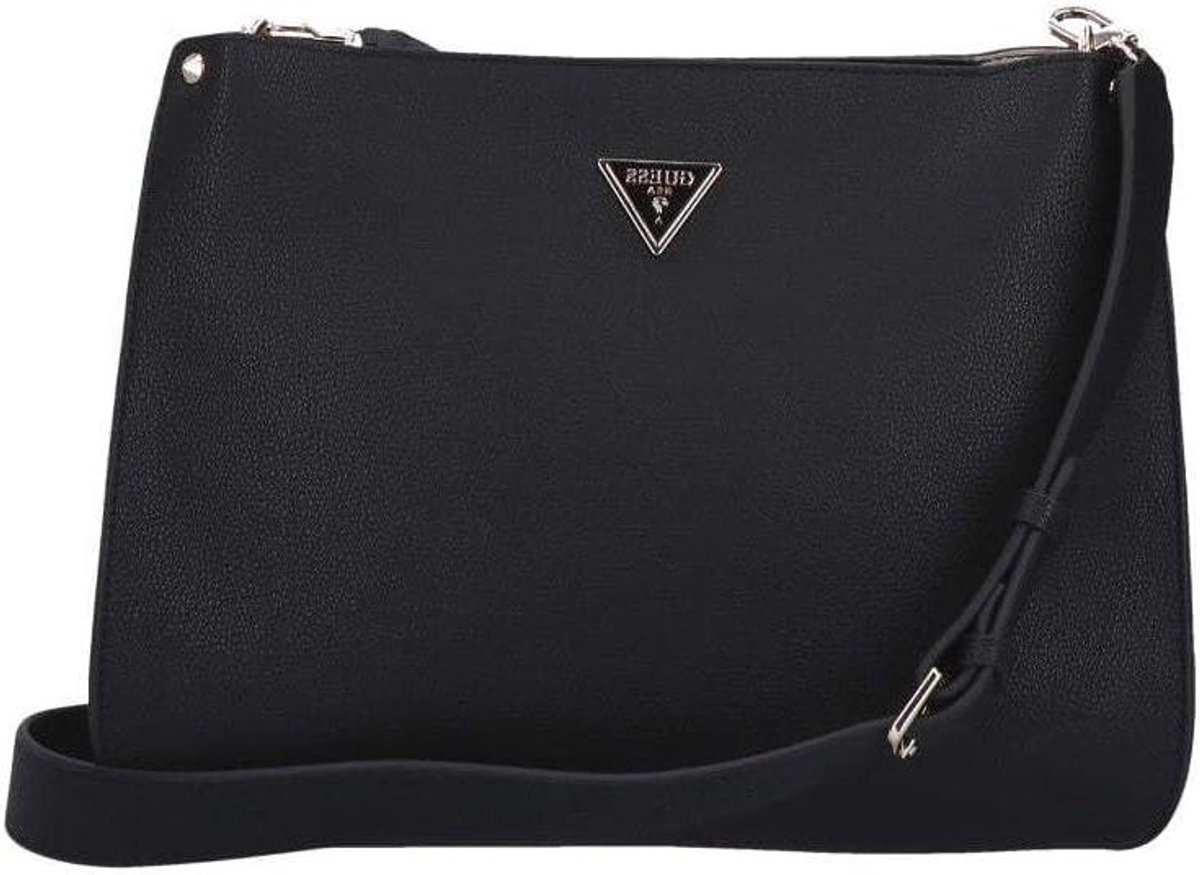 Dames Handtas - Schoudertas Crossbody - Dagelijks Gebruik - Afneembare Band - 32 cm Breed - Zwart