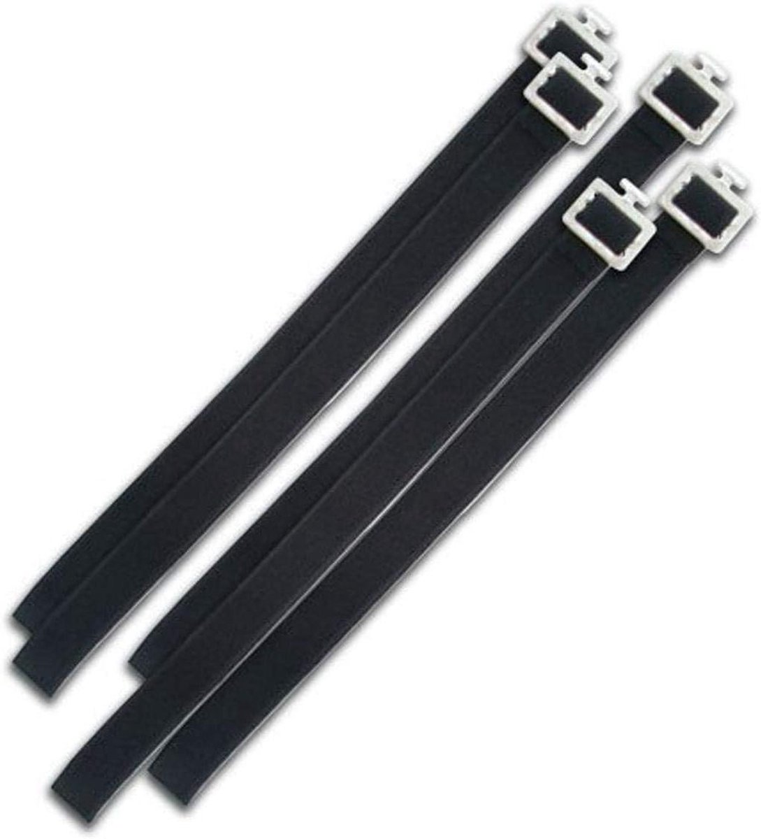 Schouderband - Met T-haak - Sportuitrusting - Metaal - 1 Inch - Zwart