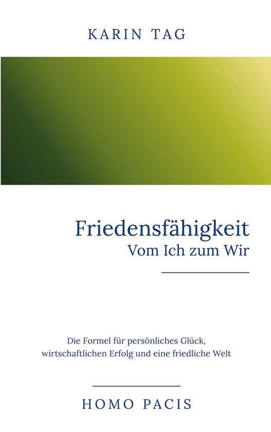 Homo Pacis - Vom individuellen Bewusstsein zur kollektiven E ... - cover