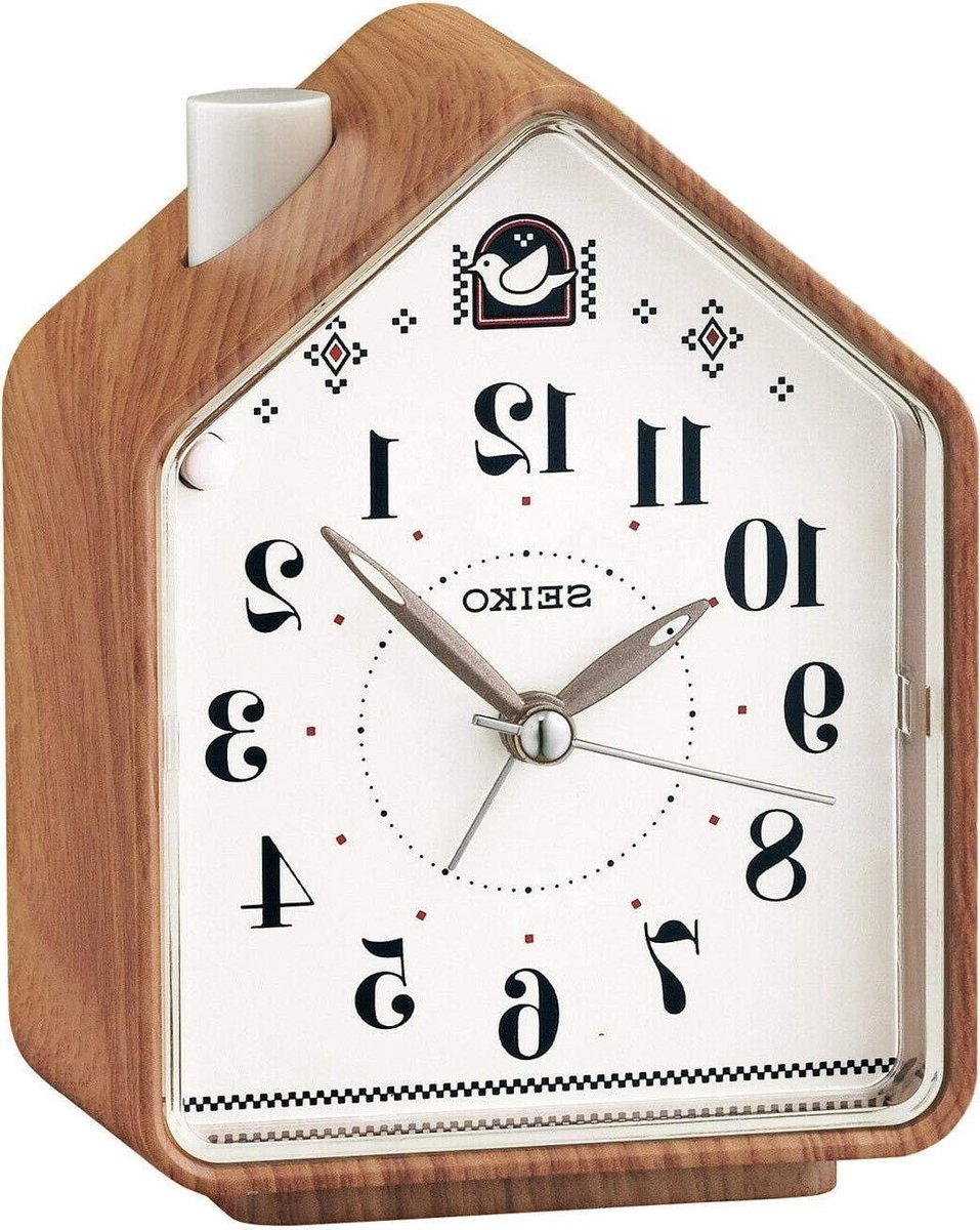 Wekker Plastic - Digitale Klok - Tijd Bijhouden - Secondenwijzer - 12 x 11 x 6.6 cm - Zwart