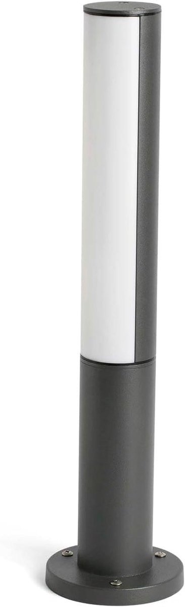 Buitenlamp LED - Tuinverlichting Padverlichting - Doorgangen Verlichten - Aluminium Behuizing - 50 cm Hoog - Grijs