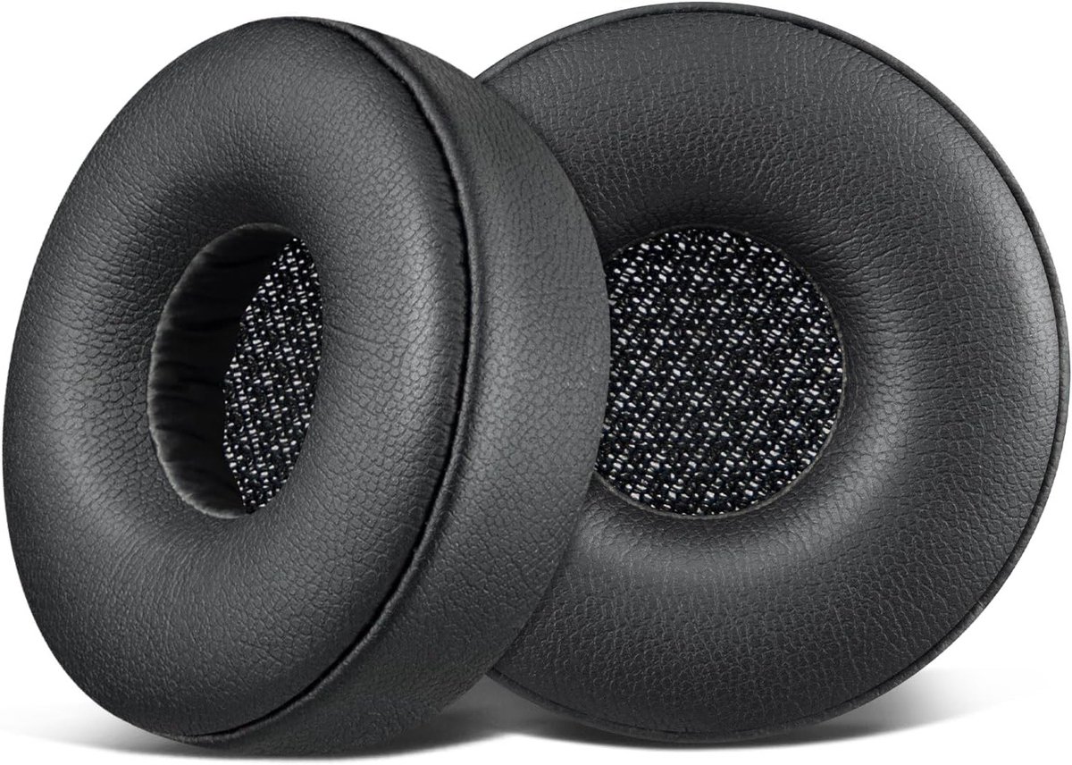 Vervangende oorkussens voor bedrade headsets, zachte kunstlederen earpads met hoogwaardig traagschuim en comfortverhogende eigenschappen