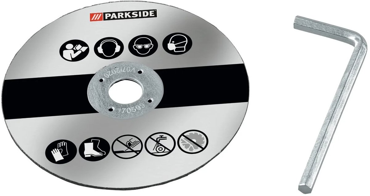 PARKSIDE Accu-haakse slijpmachine 12V zonder accu - Geschikt voor het slijpen, afbramen en borstelen van metaal en steen - Stationair toerental: 19.500 min⁻¹ - Doorslijpschijf: Ø76 mm - Exclusief accu en lader – foto 4