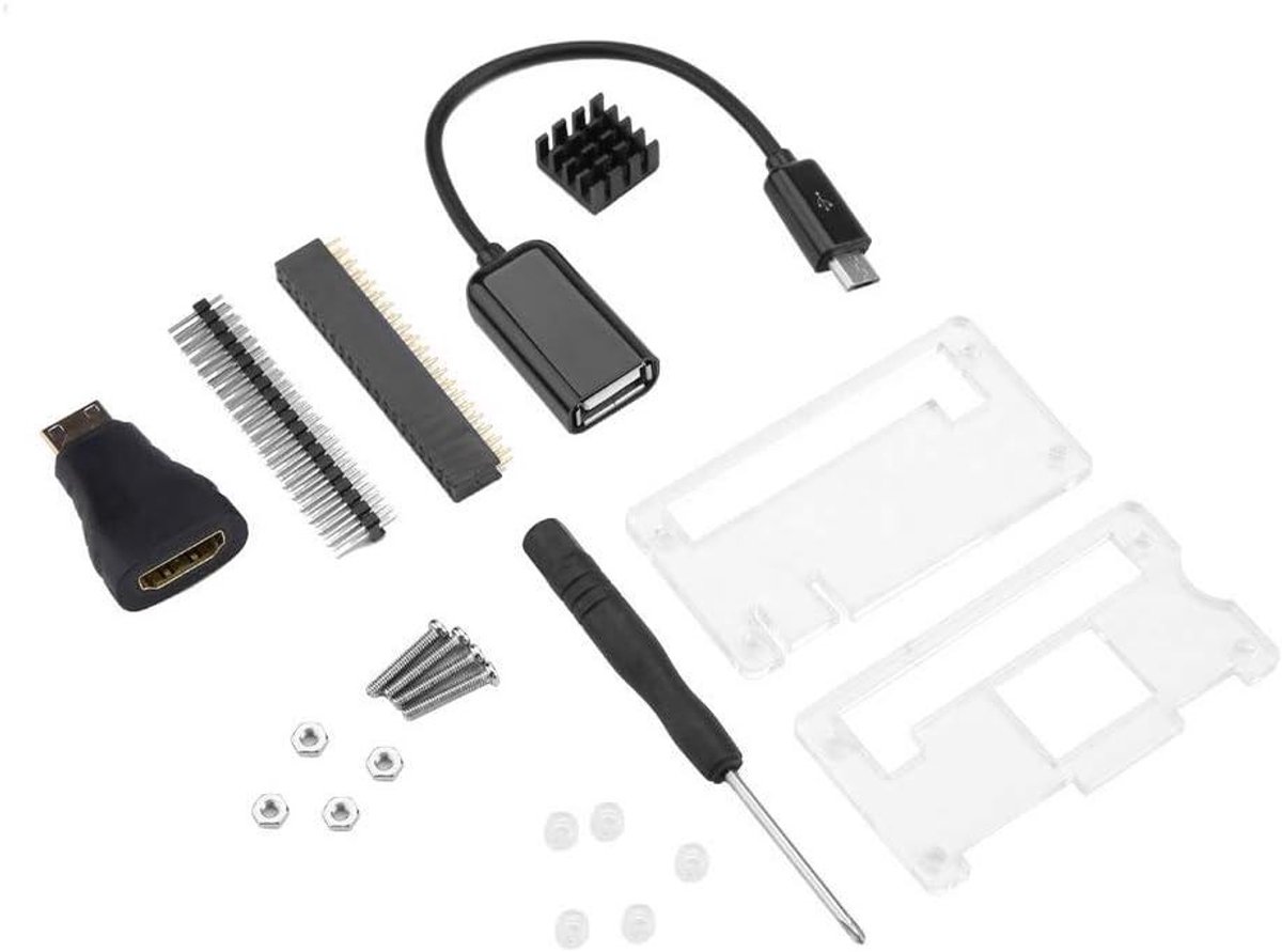 Foundation Kit - Accessoireset Barebones - Computer Bouwen - Volledig Compatibel - 65 x 35 x 1 cm - Zwart