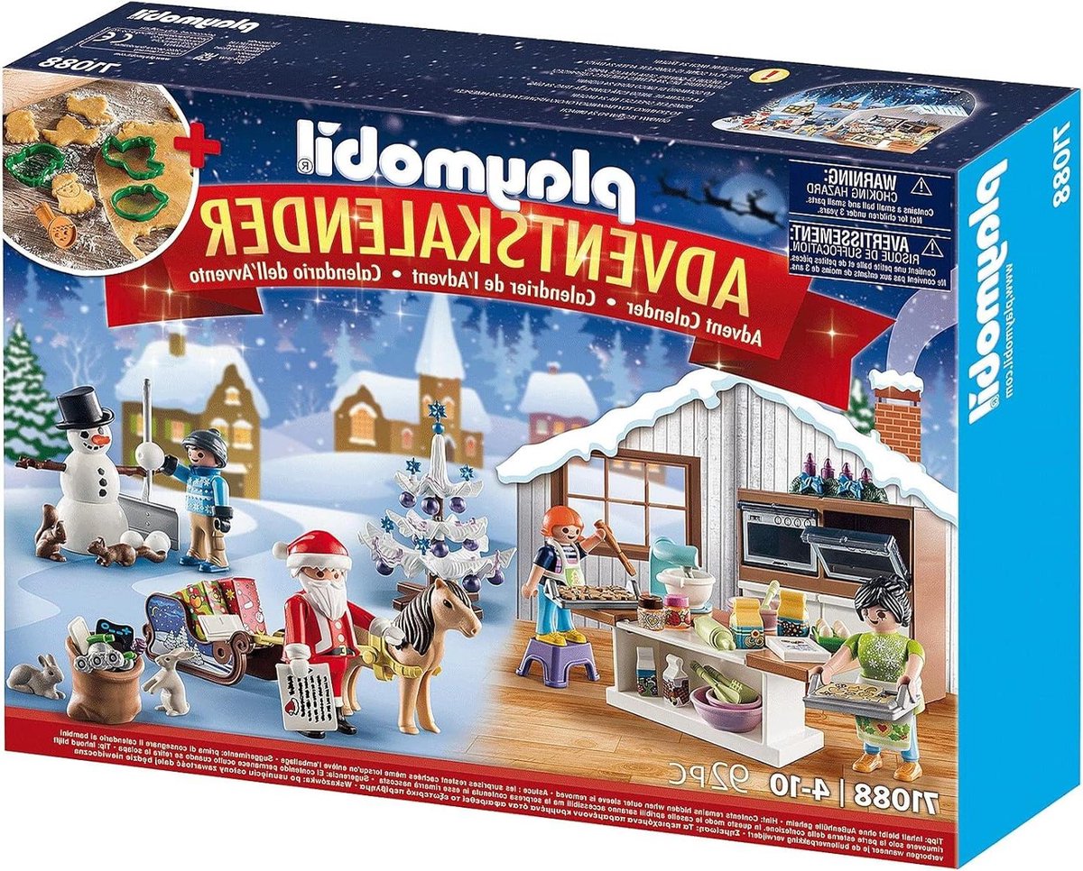 Adventskalender Bakkerij - Kerst Kalender - Kerstmis Vieren - Met Accessoires - Niet gespecificeerd - Multicolor