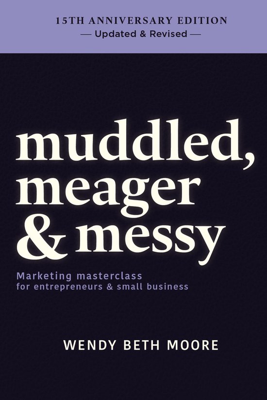 muddled, meager & messy - cover