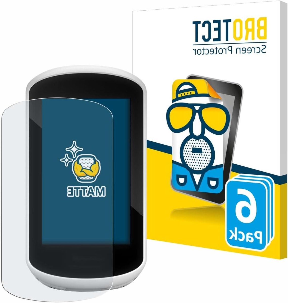 Schermbeschermers - Screen protectors Mat - GPS Beschermen - Anti-reflectie - 6 Stuks - Mat