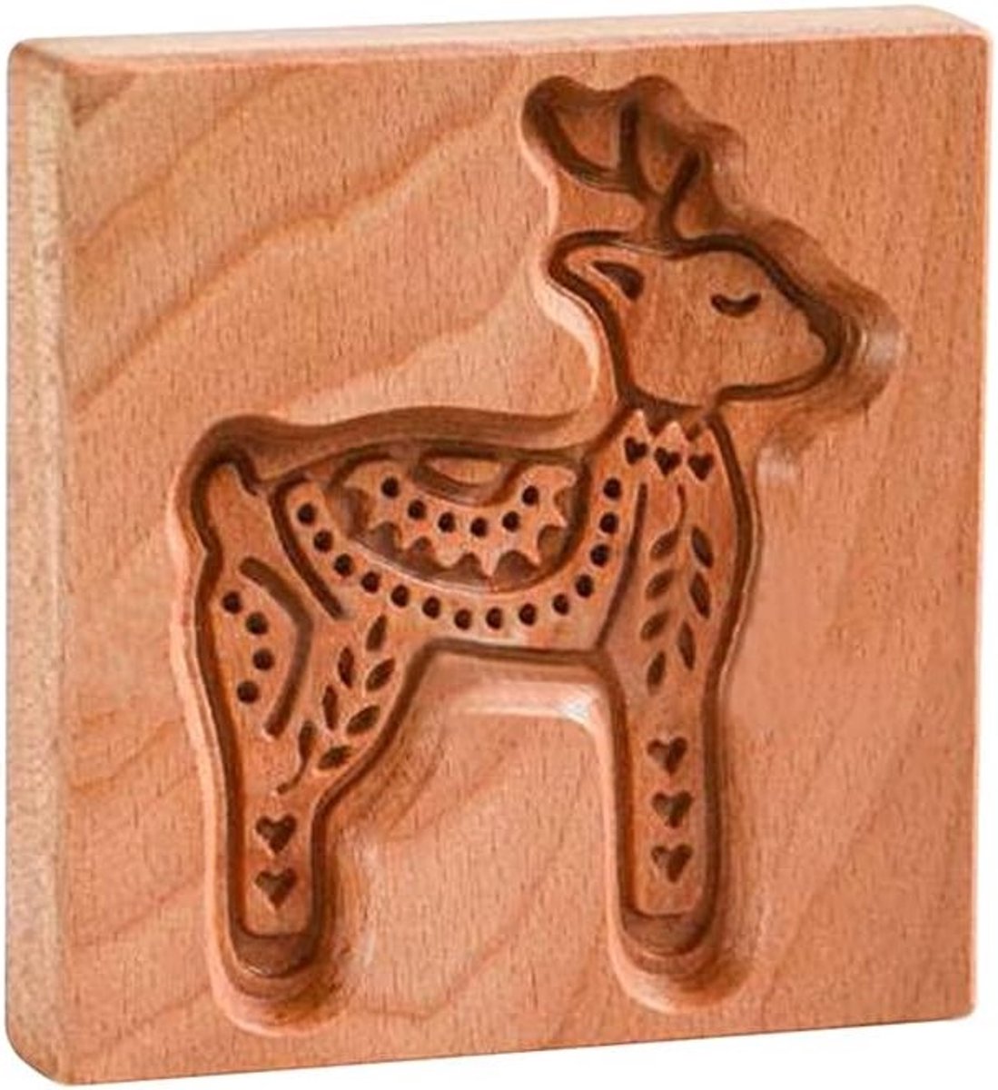 3D Houten Bakvorm voor Koekjes en Biscuit, DIY Stempel voor Decoratie en Feestjes