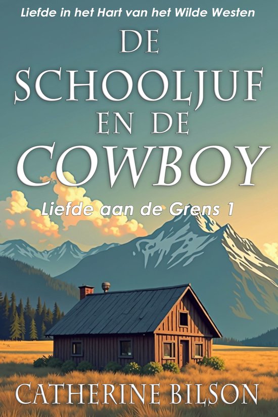Liefde aan de Grens 1 - De Schooljuf en de Cowboy - cover
