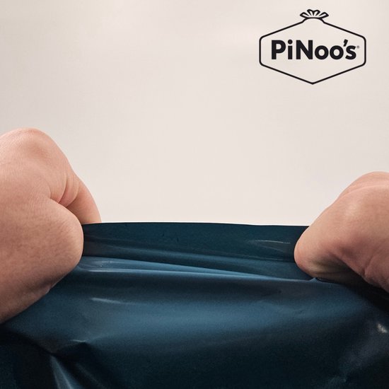Pinoo Blauwe Vuilniszakken 240 Liter | 10 losse zakken - LDPE-plastic | 100 ...