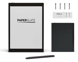 Paperslate Pack Pro Digitaal notitieboek + Grijze hoes + 4 Markeerpunten