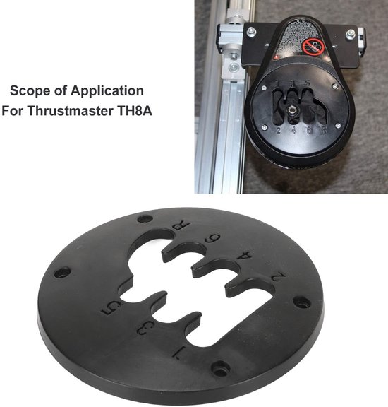 Dailygoods- Schakelhendel 75mm - TH8A Gear Middenplaat - Upgrade Modificatie - ABS Materiaal - Zwart - Realisme Kit - Shifter van Dailygoods — afbeelding 3