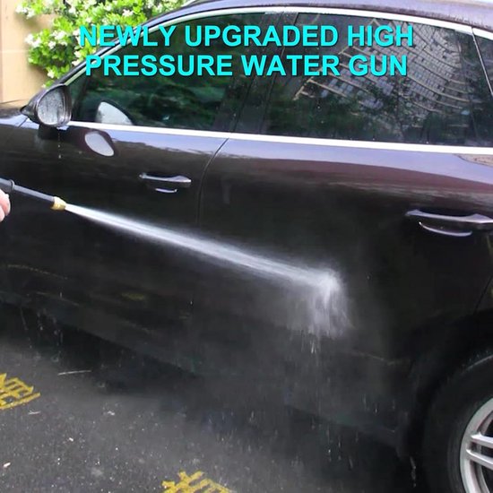 Hogedrukreiniger - Mobiele sproeier - Auto reinigen - Krachtige waterstraal - 25 x 23 x 13 cm - null — afbeelding 3