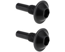 Dailygoods- Tafelzaag Schroef N517104 - Compatibel met DeWalt DWE7491/DWE7491RS/DWE7492 - 2x Schroef - Metaal - Stevige bevestiging - Tafelzaagonderdeel