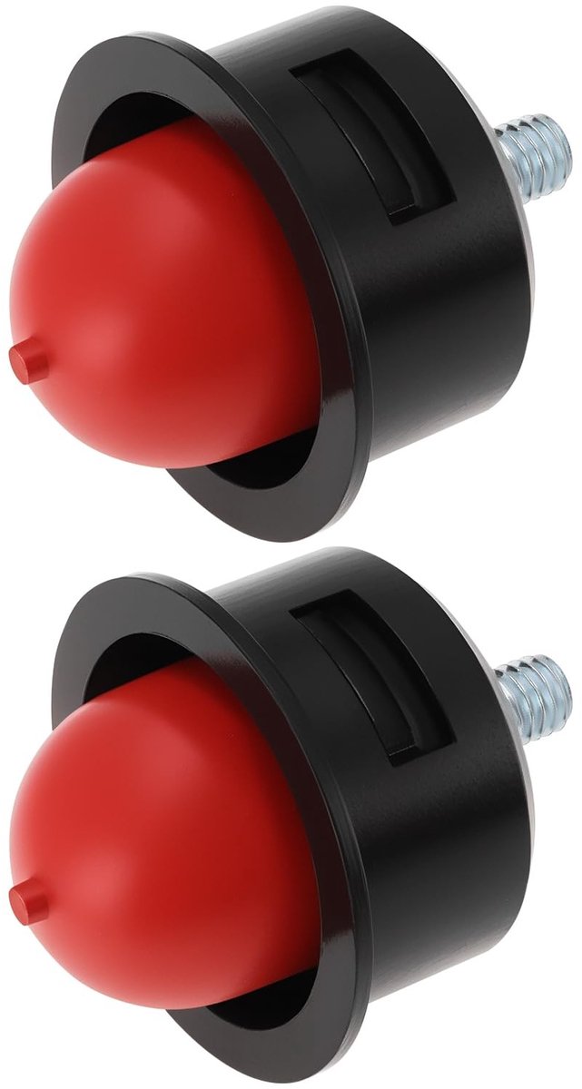 Dailygoods- Oliebol - 2 Stuks - Rubber/Kunststof - Hoogwaardige Materialen - Compatibel met Cobra DG350/M40C/M41C - Eenvoudig te Installeren - Primerbol