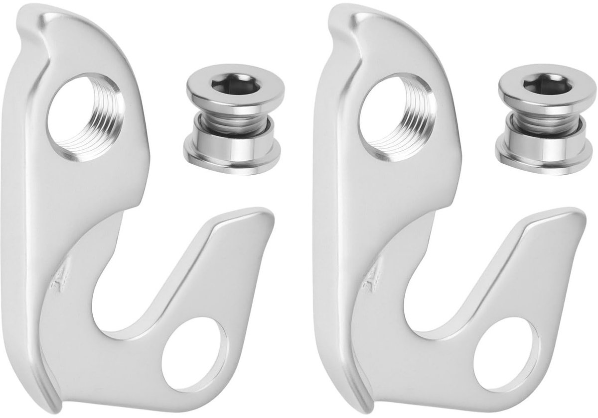 Dailygoods- Derailleur Hanger Nauwkeurige Montage - Compatibel met Redline/Conquest - Compatibel met Hoy/Corratec - Betrouwbare Uitlijning - 12 mm Groot Gat/9 mm Klein Gat - 28 mm Afstand - Fietsderailleur