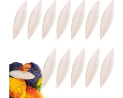 Sepia Schelp | 12 Stuks Snavelslijper Speelgoed | 8,9 tot 11,9 cm Vogel Sepiaschelp - Voor Reptielen, Baardagaam, Kooivogel, Agapornis, Valkparkiet, Papegaai, Vink En Kanarie