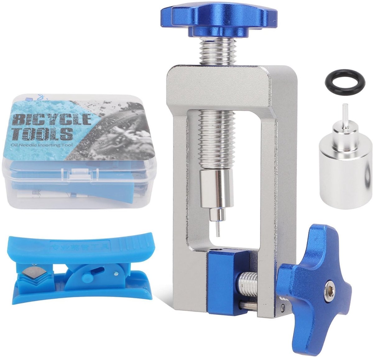 Dailygoods- Invoertools - Fietshydraulische Remslang Invoertool - Snijgereedschap - Aluminium Gereedschap - Eenvoudig in gebruik - Goede Remprestaties - Fietsgereedschap