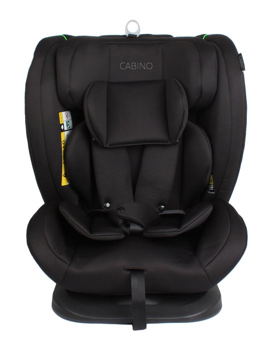 Cabino Solero Autostoel i-Size - Groep 0/1/2/3 - 40 tot 150 cm - Met Zitverkleiner - Zwart van Cabino — afbeelding 2