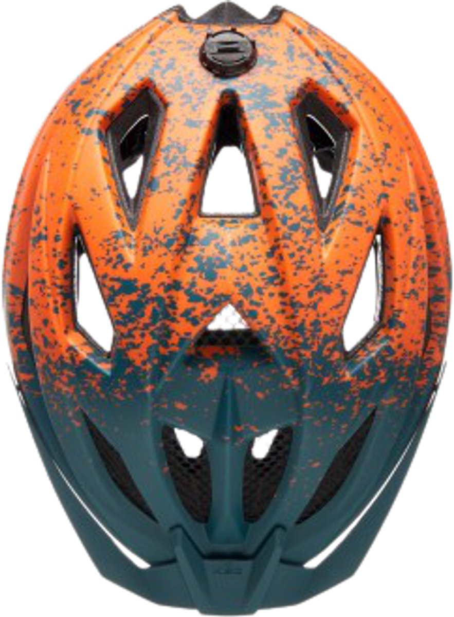 Fietshelm KED Street Jr. Pro S (49-55 cm) - arcadia green orange matt