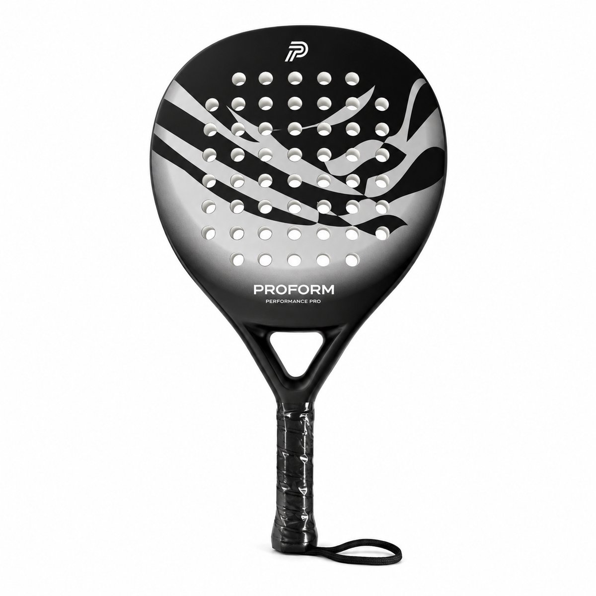 PROFORM Performance Pro Padelracket - Inclusief Beschermhoes - Soft EVA Kern - 365g - Carbon & Glasvezel - Voor Beginners & Gevorderden