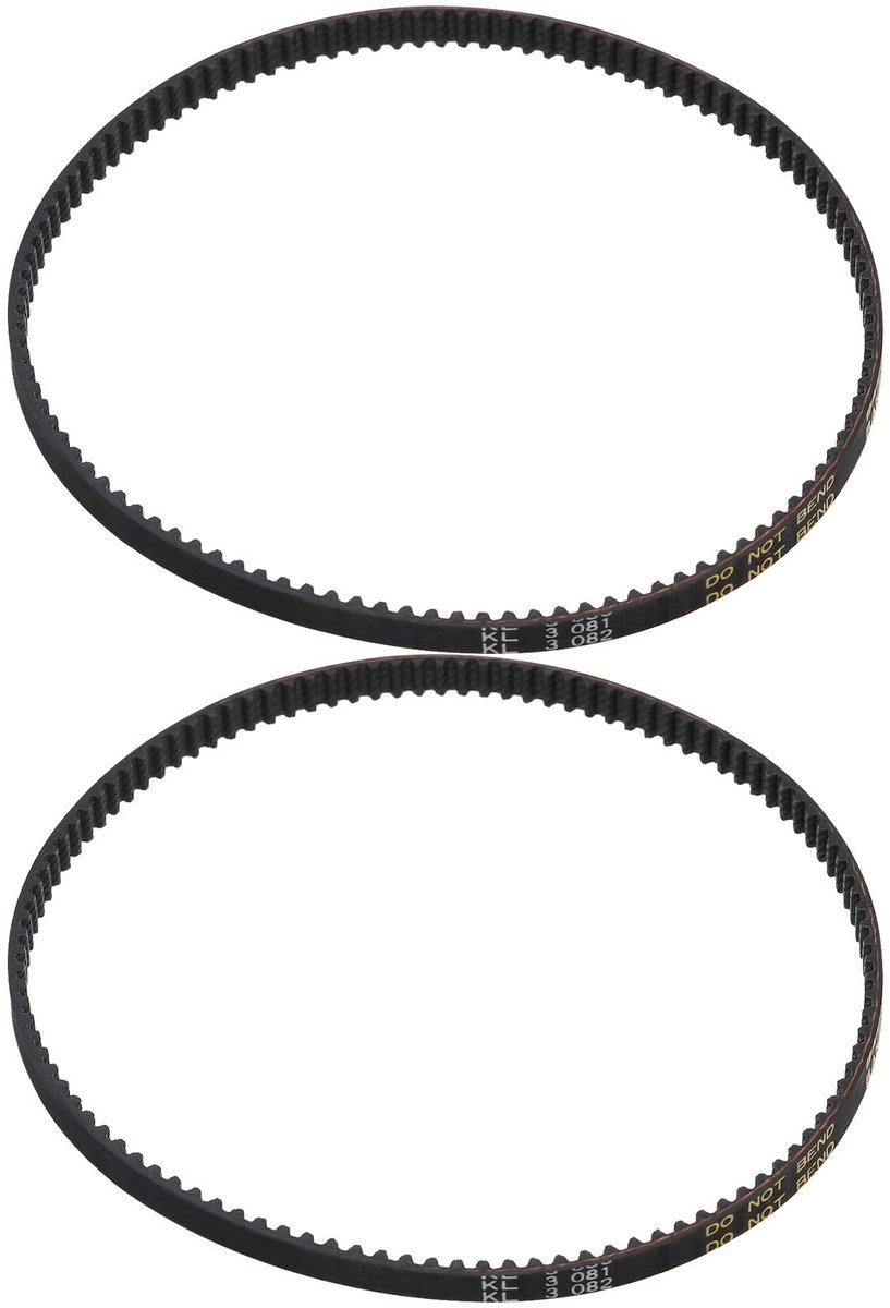 Dailygoods- Riemschuurmachine Aandrijfriem 6 mm Breedte - Rubber - Gesloten Lus - 330 mm Omtrek - 110 Tanden - Compatibel met Makita 9404 9903 9920