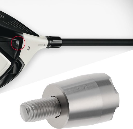 Golf Gewichten 2x12g - Roestvrij Staal - Compatibel met TaylorMade R9/R11/R11S/R1 - Schroef - Eenvoudig te Installeren - Zilver - Golfclub Gewichten van GOLF — afbeelding 5