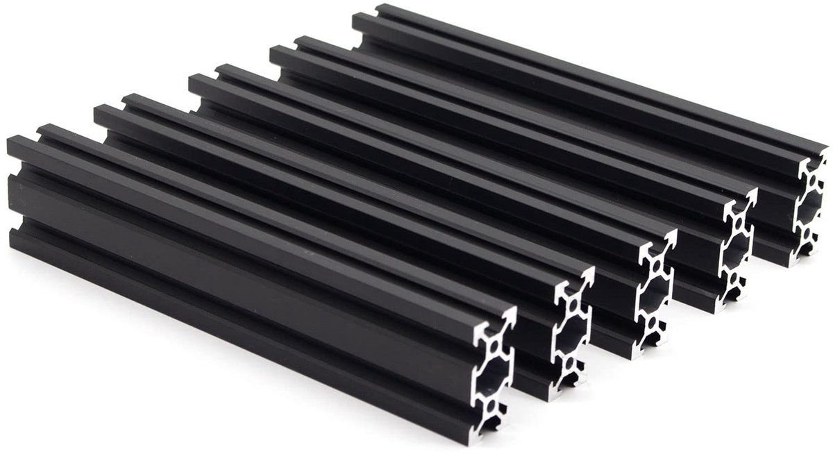 Dailygoods- Aluprofil 20x40mm - V-Slot - 1000mm - 5 Stuks - CNC/Machine - 3D Printer - Profiel