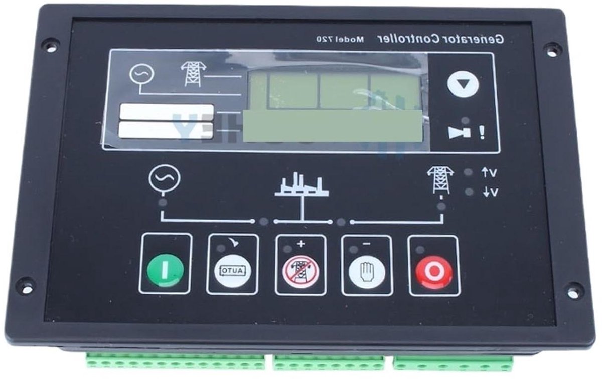 Generator Controller Module - Start Module - Automatisch Starten - AMF Functionaliteit - 1 Stuk - Zwart