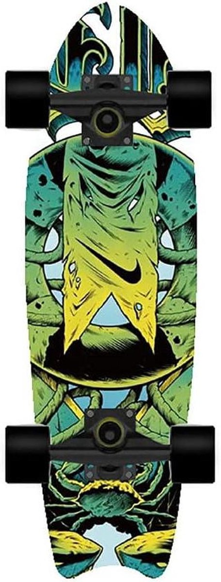 Houten Skateboard Longboard Straat Cruisen 8 Lagen Esdoorn 72 cm A