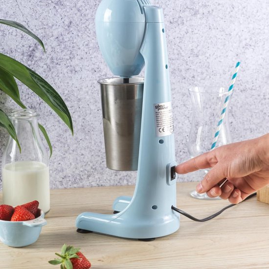 QUOVO® Milkshake Machine - Milkshake Maker - Smoothie Maker - Blauw - 15cm x 14cm x 38cm van Quovo — afbeelding 4