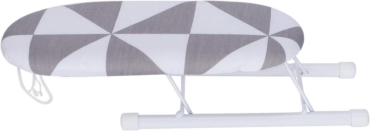 Mini Strijkplank - Strijkplankje Strijktafel - Kleding Strijken - Afneembare Wasbare Hoes - 28L x 12B x 5H cm