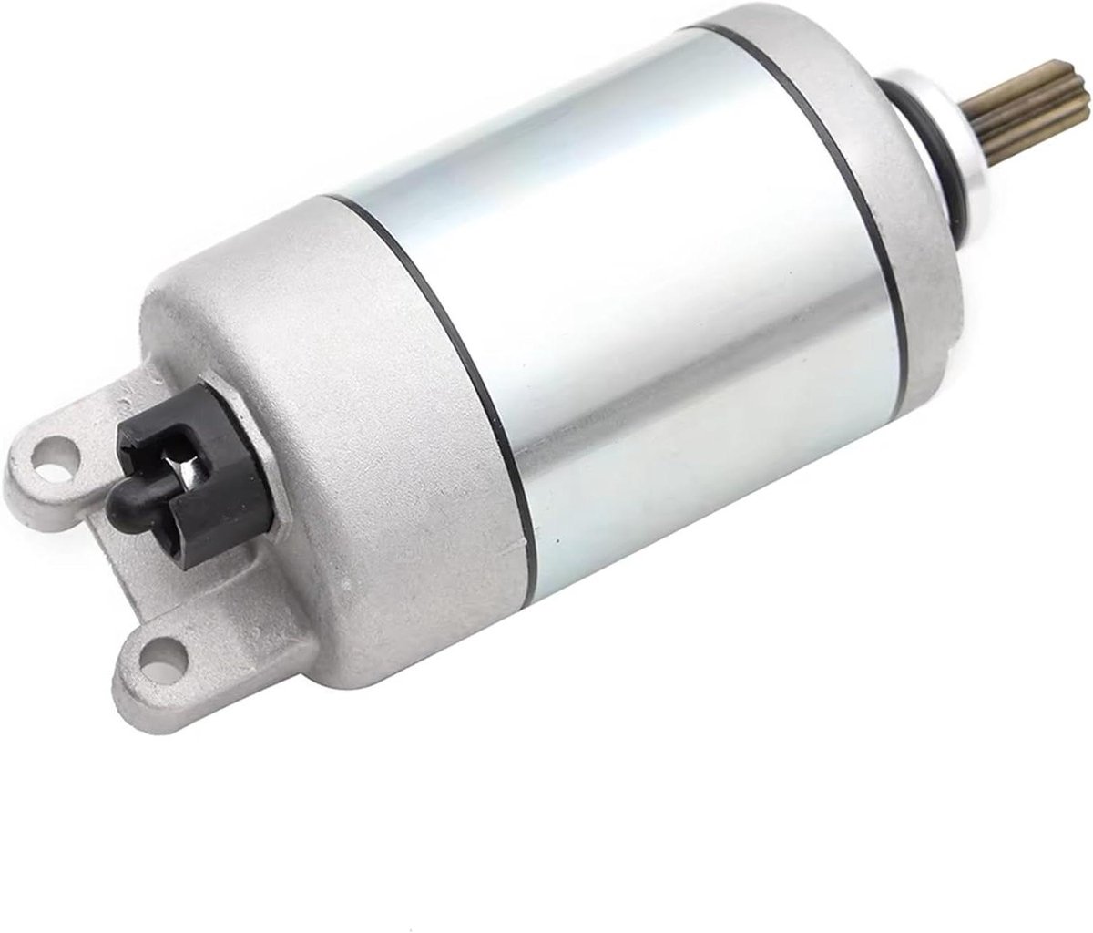 Motorfiets Starter - Elektrische Starter - Motor Starten - Robuust Metaal - 12V - Zilver