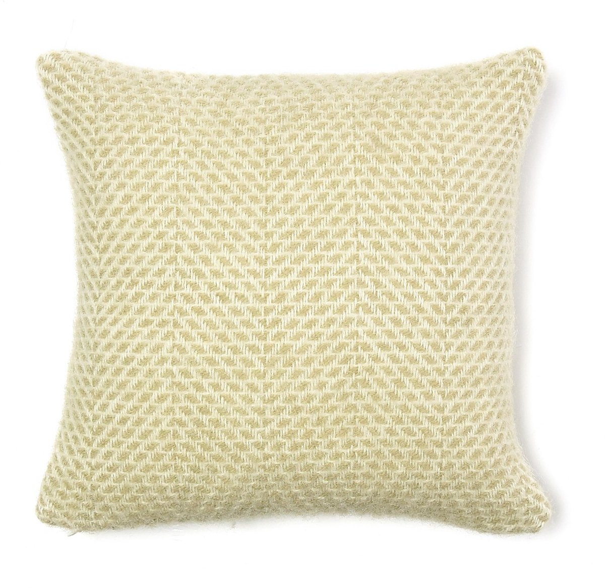 WOOOL® Kussen - BEEHIVE (Oatmeal) - 50x50cm - 100% Wol