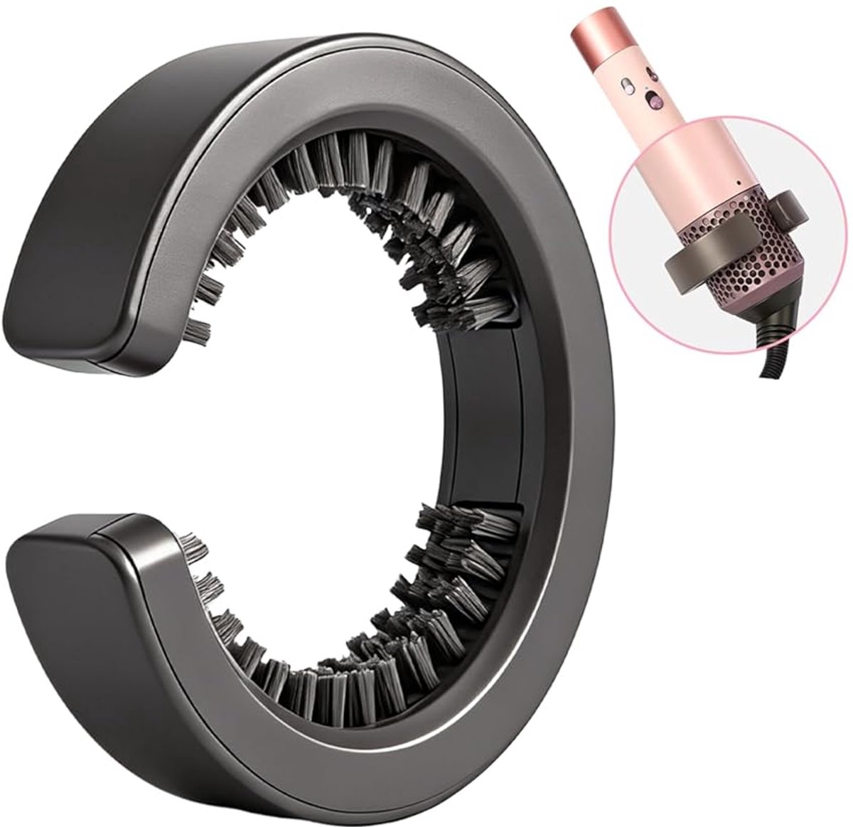 Filterreinigingsborstel voor Dyson Airwrap HS01 HS05 HS08 - 360° dieptereiniging van het Airwrap-filter (onderdeelnummer 969760-01) Onderhoudsreinigingstool - Verwijdert stofophoping - Herstelt de luchtstroom en voorkomt oververhitting