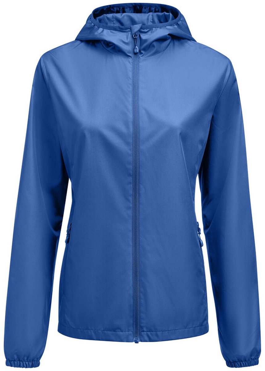 Printer Grab Windbreaker Dames 2261080 Helder Blauw