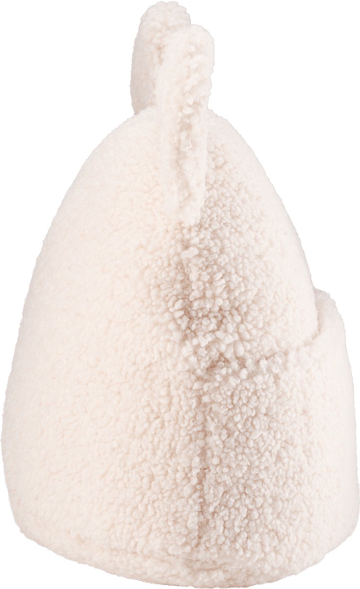 wigiwama teddy pouch - cream white