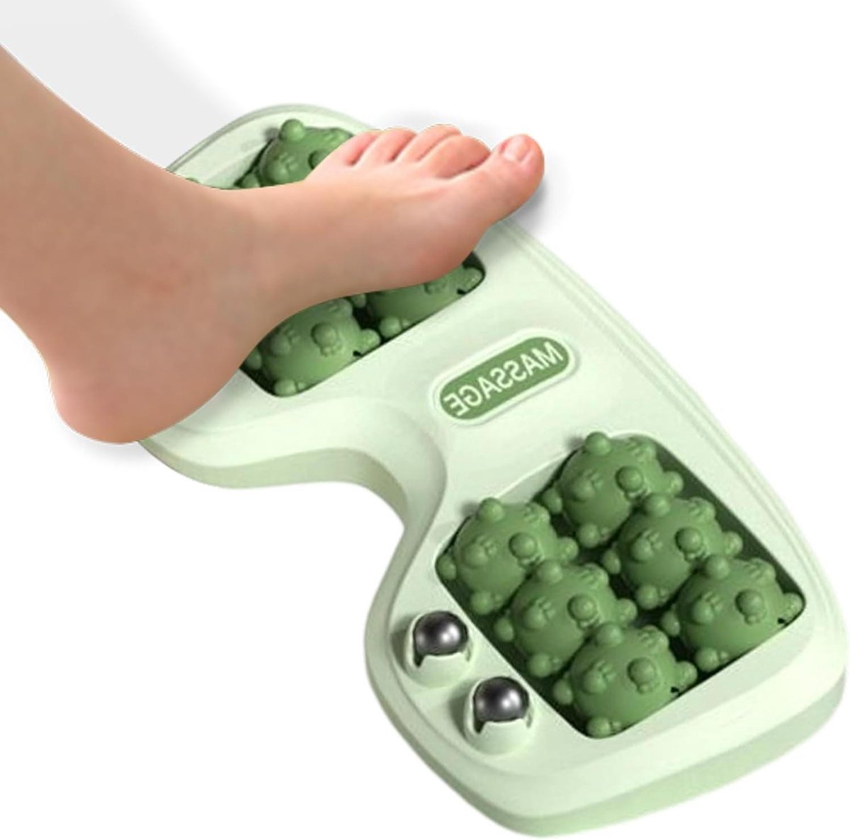Voet Roller - Plantaire Massager - Spierontspanning Benen - Diepe Fascia Ontspanning - 31 x 17 cm - Violet