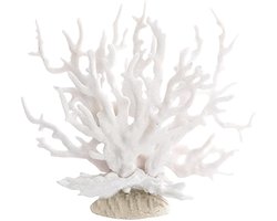 Dailygoods- Koraal Decoratie - Kunstmatig Koraalrif - Aquarium Decoratie - Wit Koraal - Onderwater Landschap - Onderhoudsvriendelijk - Nep-koraal