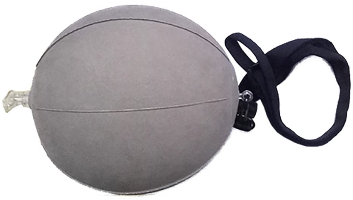 Dailygoods- Opblaasbare Bal Golf Swing Trainingshulp - Verbeter Vaardigheden - Verstelbaar Koord - Ultralicht - Draagbaar - Schommelcontrole - Golfbal