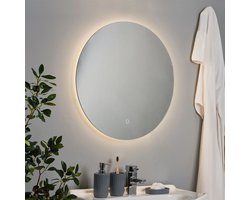 Milton & Oldbrook Wandspiegel met Verlichting Ø 90 cm Colmar