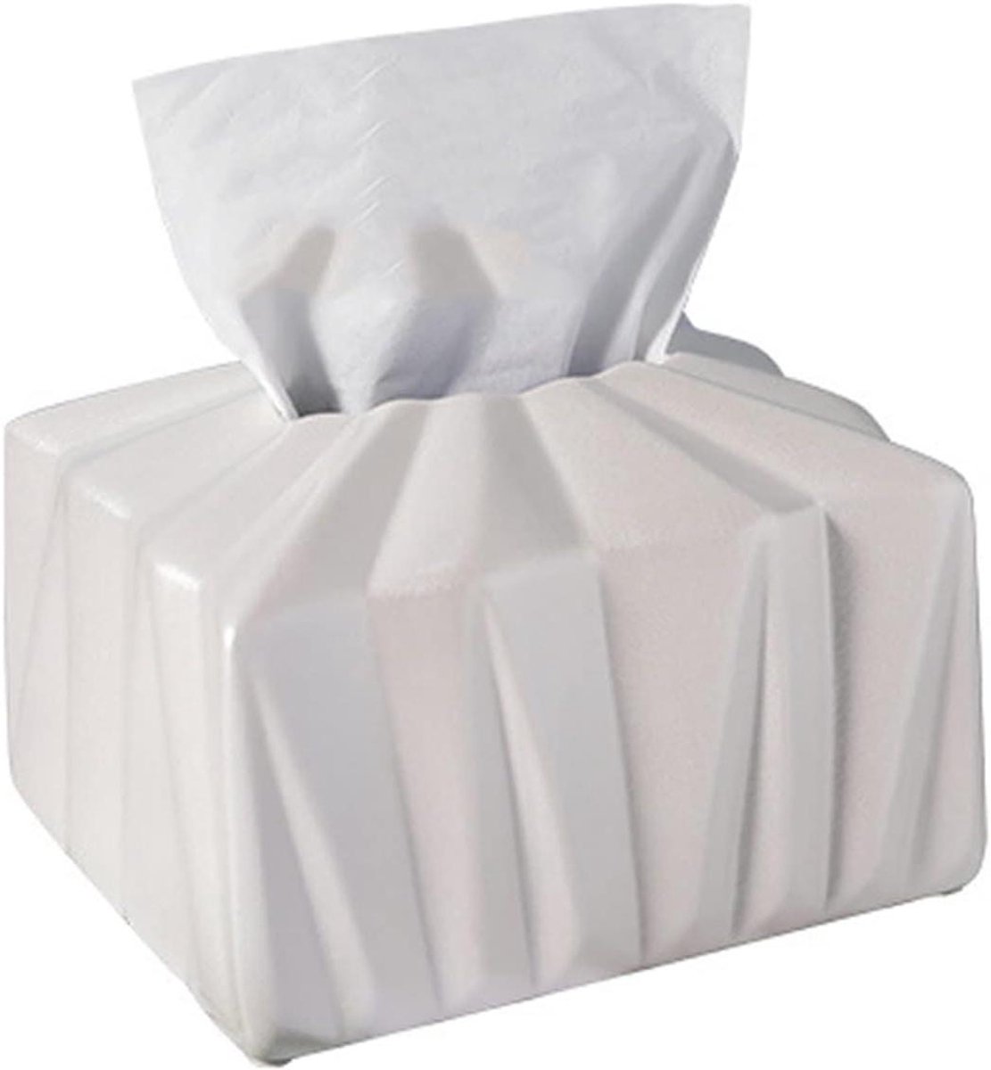 Tissue Box Cover Stijlvolle Keramiek Tissue Box Houder Vierkante Servet Houder Pompen Papier Case Dispenser Facial Tissue Holder Tissue Box Holder (Kleur: A) — cadeau in Wonen & Interieur - foto 8