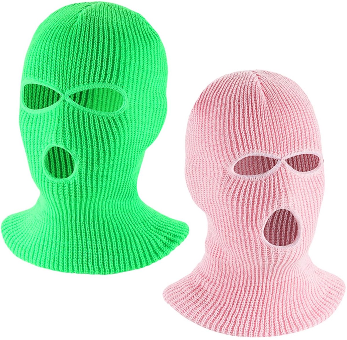 Dailygoods- Bivakmuts Zacht Materiaal - Bivakmuts 3 Gaten - Bivakmuts Heren - Bivakmuts Motor - Bivakmuts Ski - Bivakmuts voor Buitensporten - Skimaske