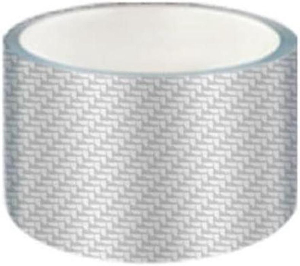 Auto Instaplijsten Plaat - Deur Bescherming - Lak Beschermen - Koolstofvezel Look - 5cm Breed - Zwart