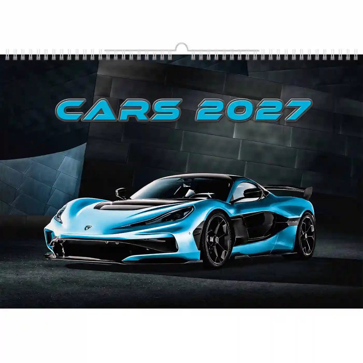 C153-27 Sportwagens Kalender Kalender A3+ 2027 + gratis kalender 2026