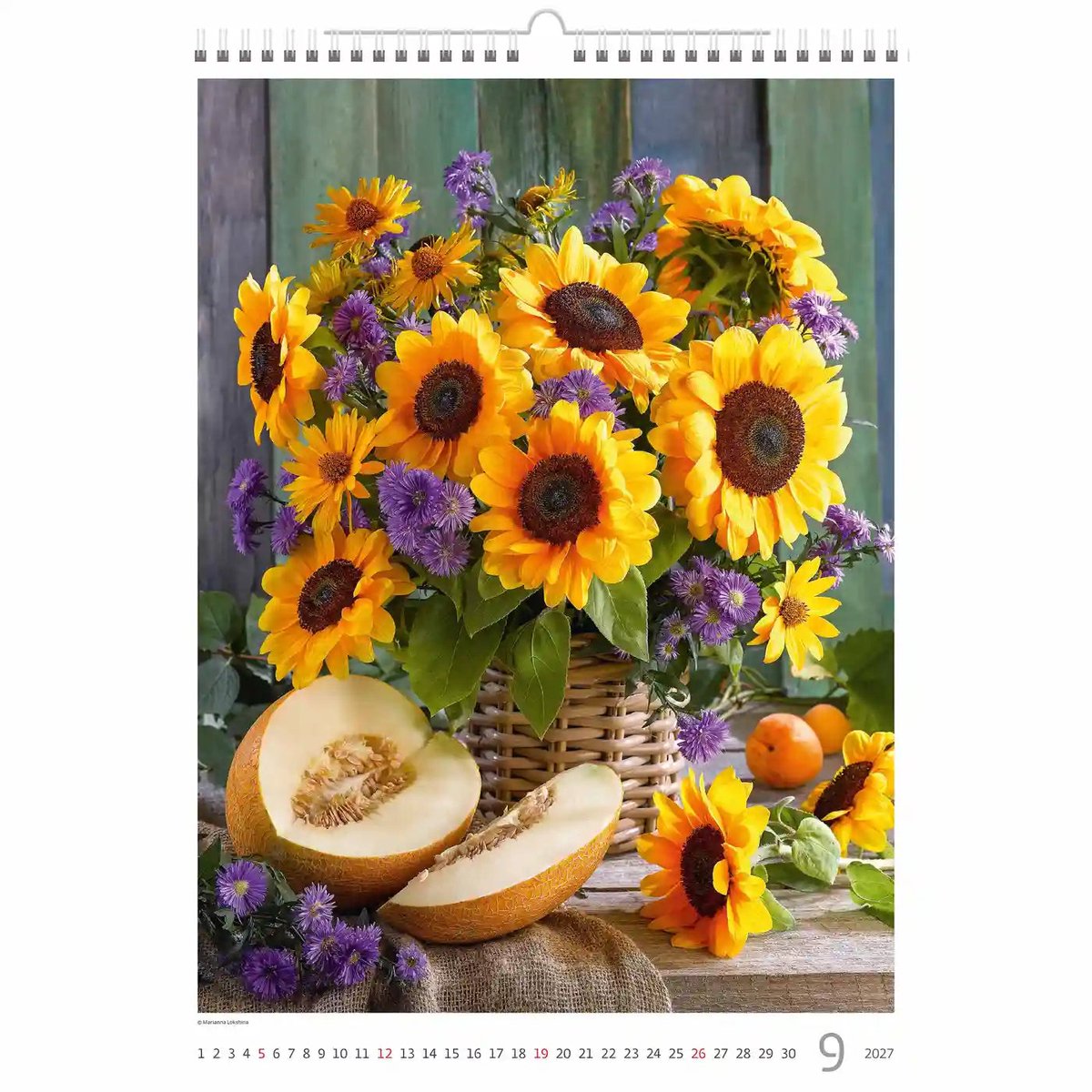 C145-27 Boekettenkalender A3+ 2027 + gratis kalender 2026
