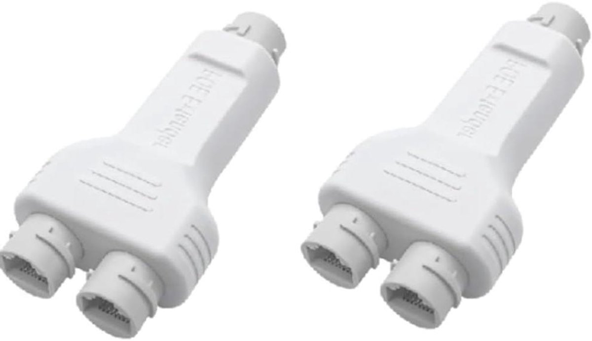 POE Extender Repeater - Netwerk Versterker - Buiten Camera - Waterdicht Ontwerp - 100Mbereik - Wit